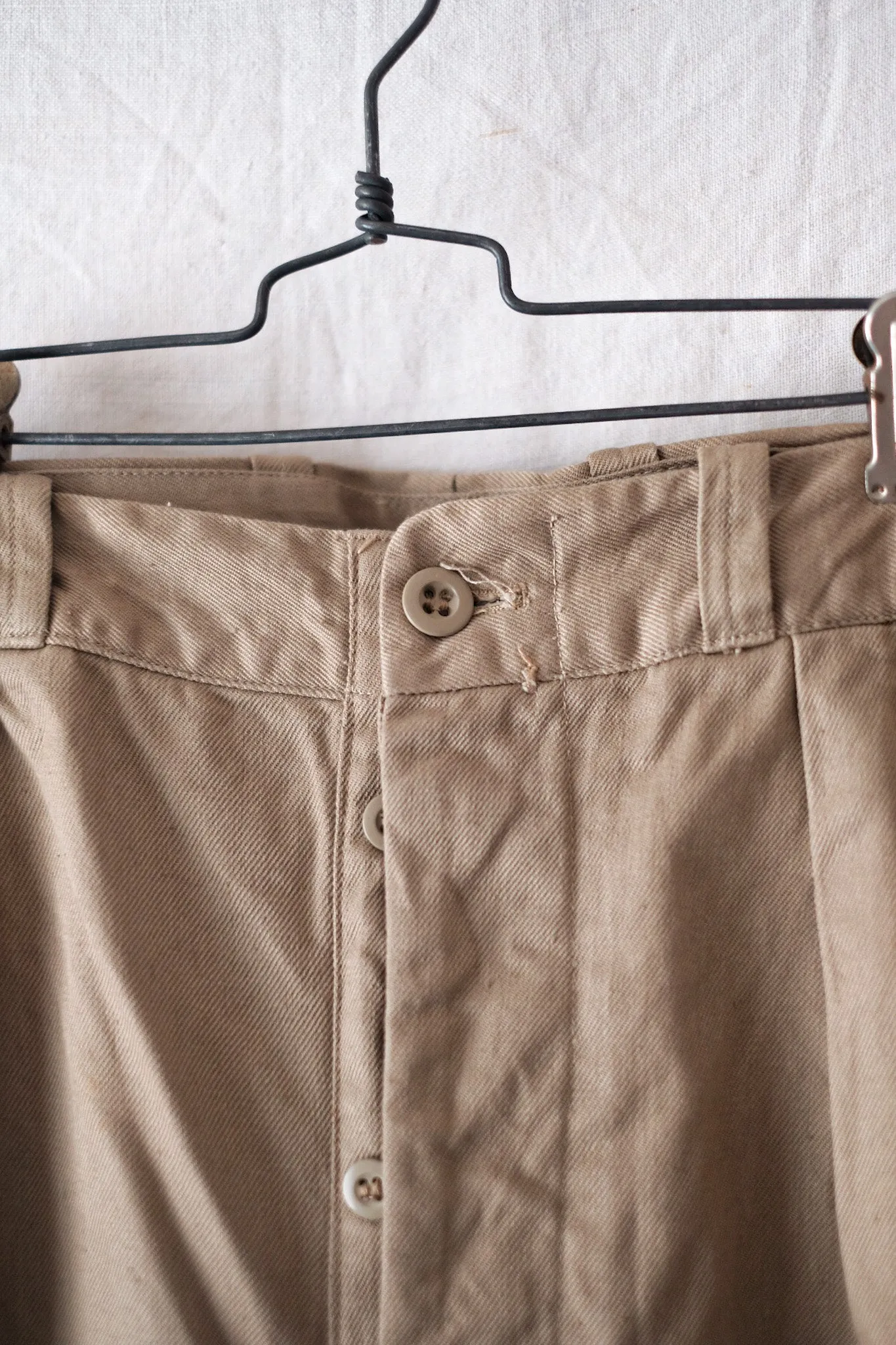 [~ 60's] Taille des pantalons chino de l'armée française M52.33