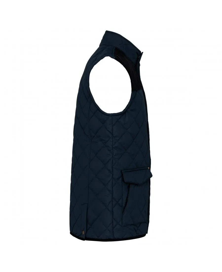 Bodywarmer brodée matelassé homme