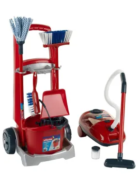 Chariot de ménage Vileda et aspirateur - Jeu d'imitation - N/A