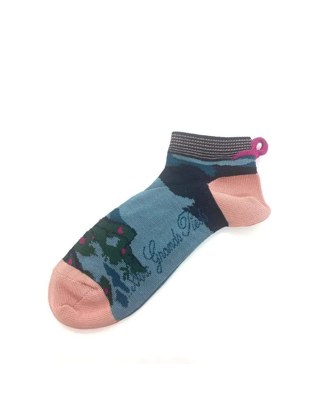 Chaussettes Arbre Berthe aux grands pieds BAS19F.2 Bleu
