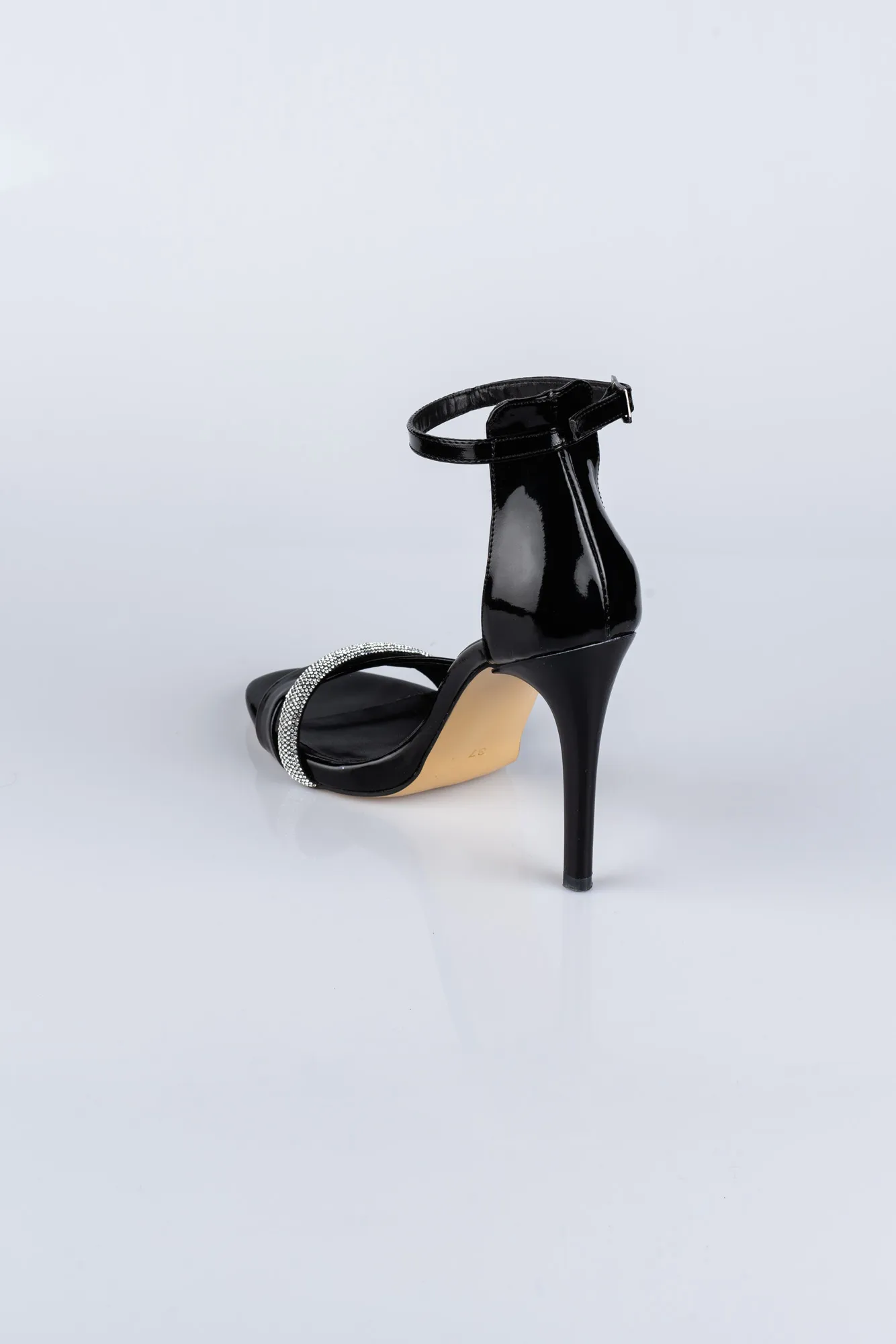 Chaussure de soirée Cuir Verni Noir AB702