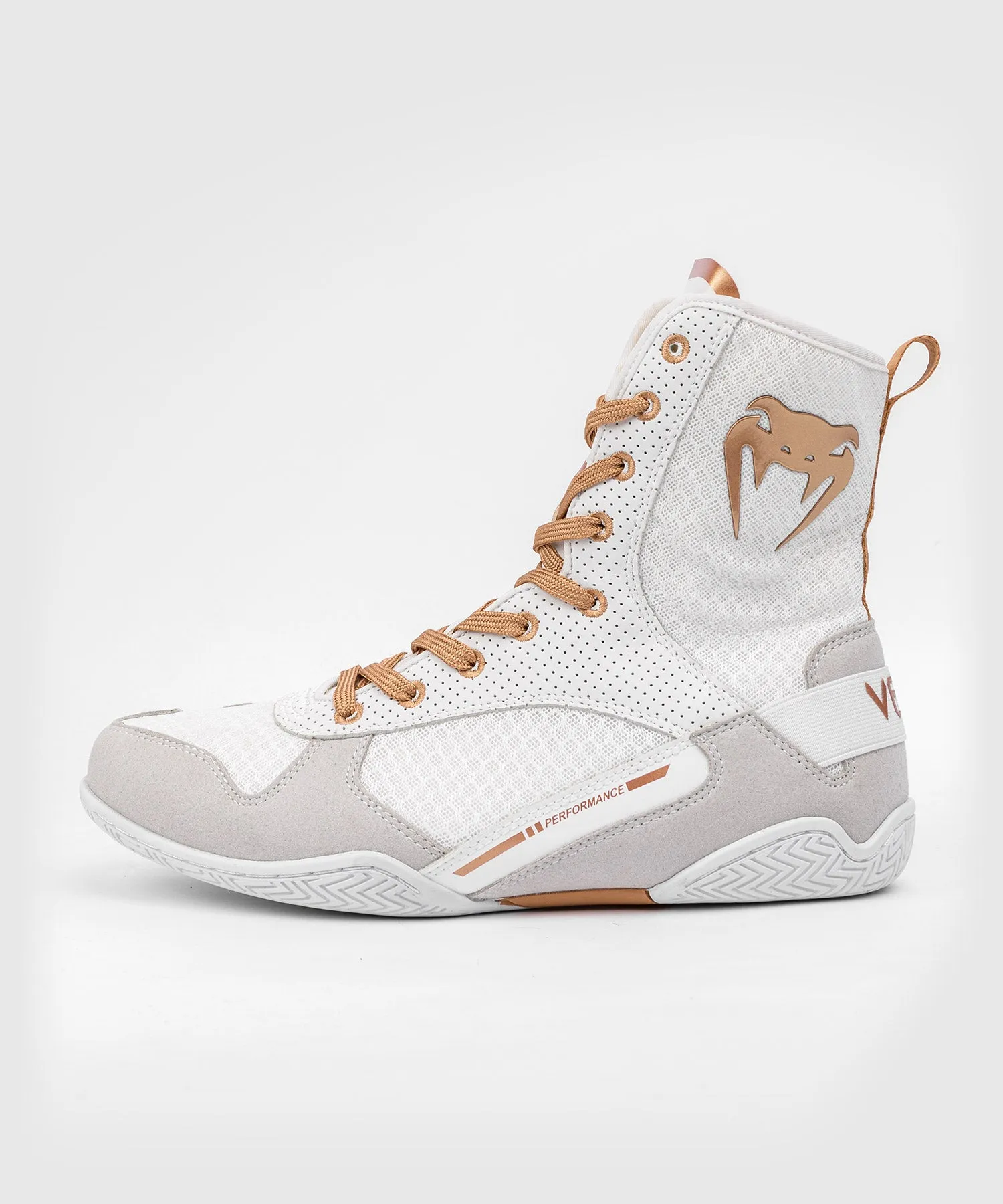 Chaussures de Boxe Venum Elite - Blanc/Or