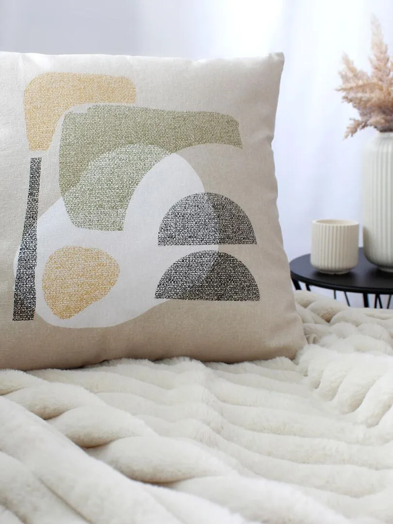 Coussin déhoussable au style Henri Matisse - Multicolore