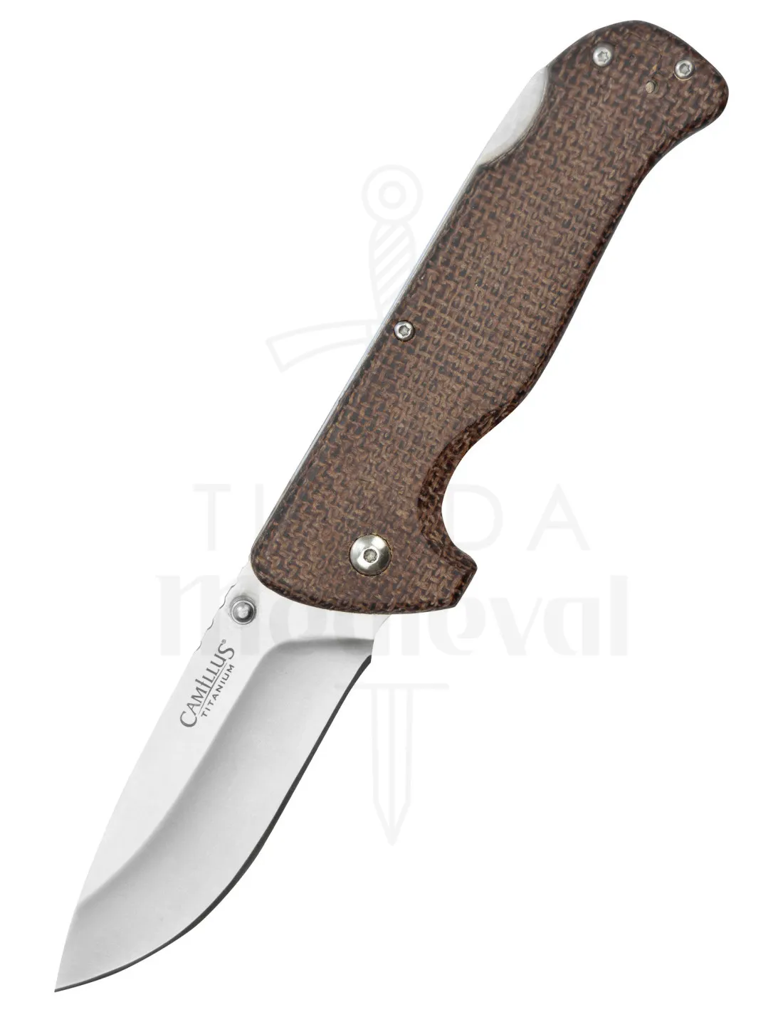 Couteau de campagne Camillus modèle BUSHCRAFTER ⚔️ Boutique Épées