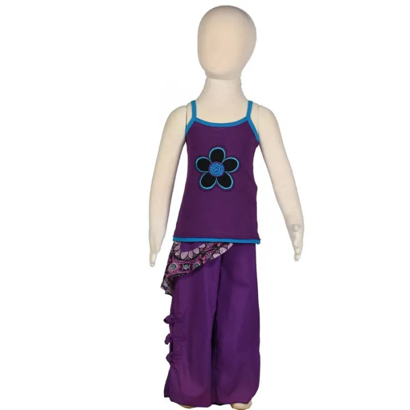 Débardeur ethnique fille - Tee-shirts ethniques - Vêtements enfants Poutali