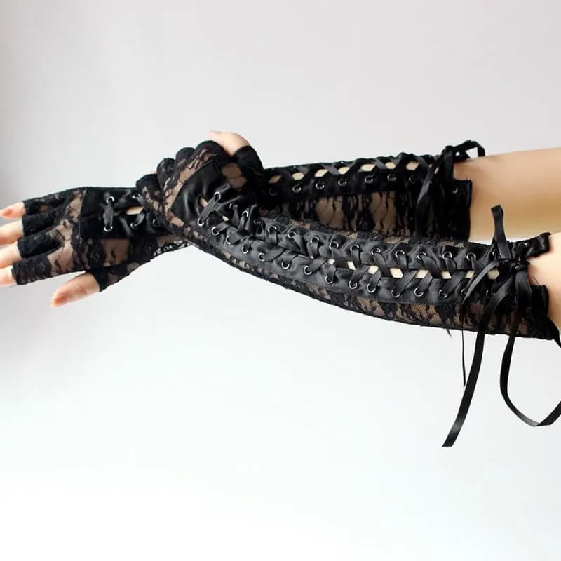 Gants Steampunk  Noir