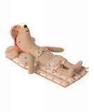 Matelas de plage pour poupées Maileg - Pois multicolores