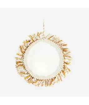 Miroir à suspendre à franges