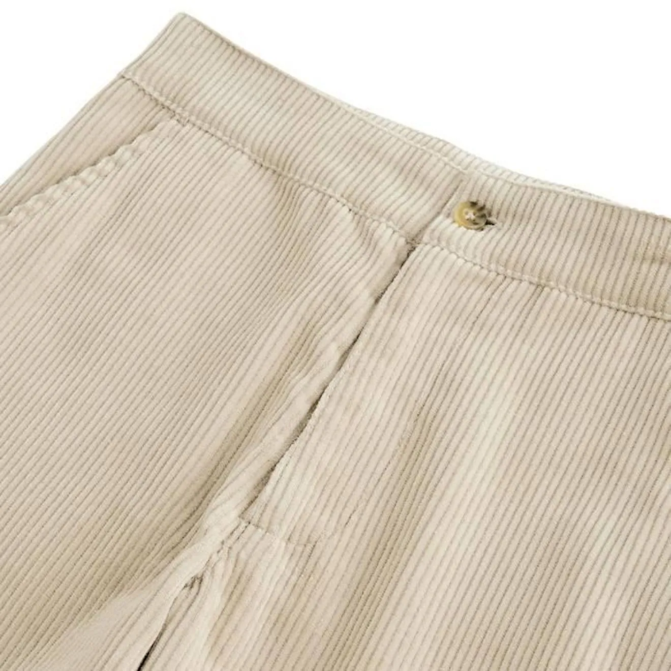 Pantalon en velours côtelé garçon Colorado beige - Petit Beguin