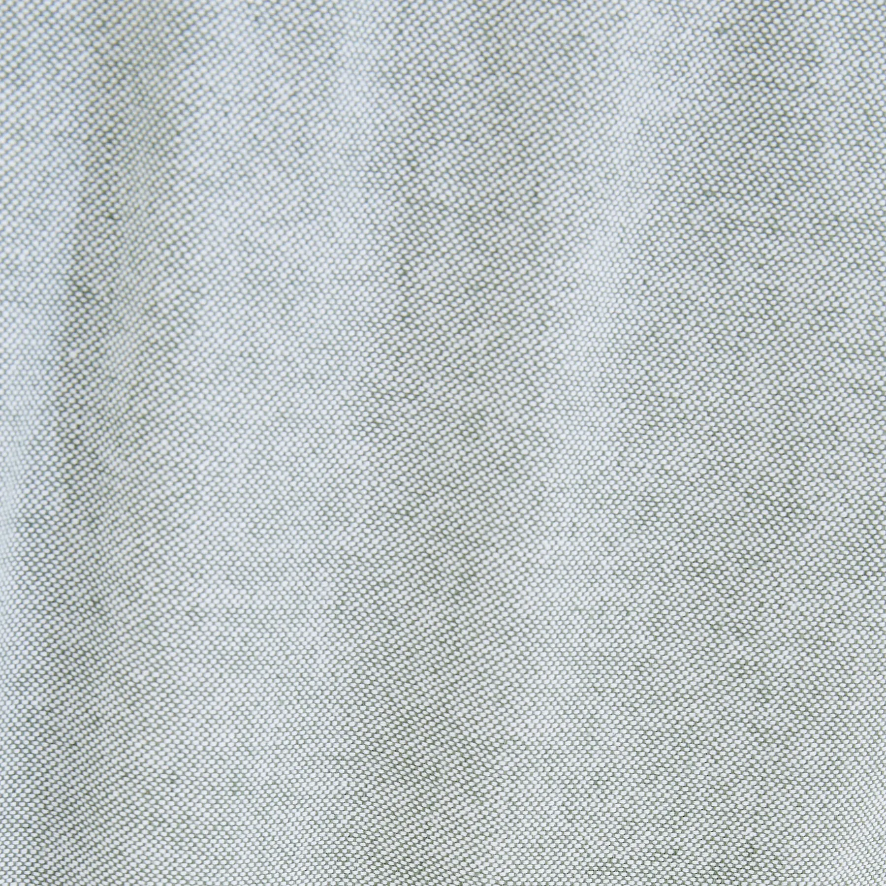 Pantalon slim en coton et lin Vert | Jules