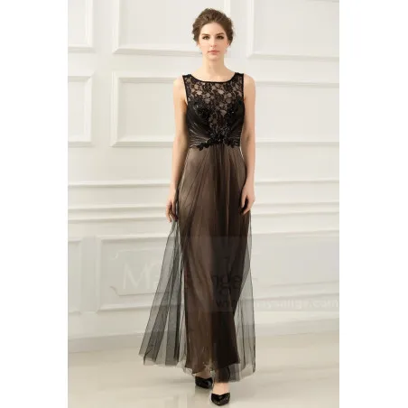 PARISIENNE robe de soirée pas cher dentelle