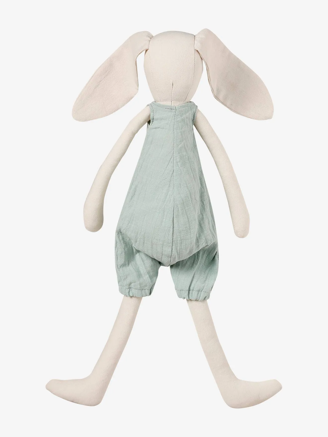 Poupée en lin Mon lapin vert - Vertbaudet