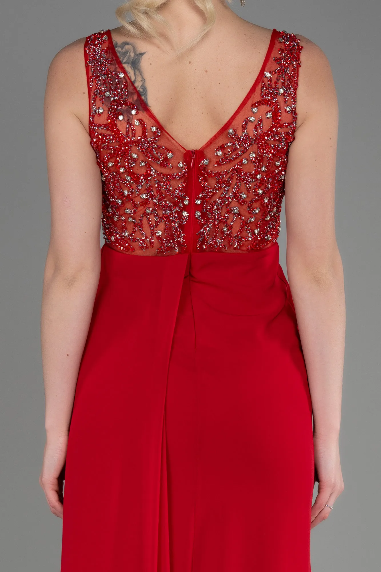 Robe de Soirée Longue Noir ABU3668