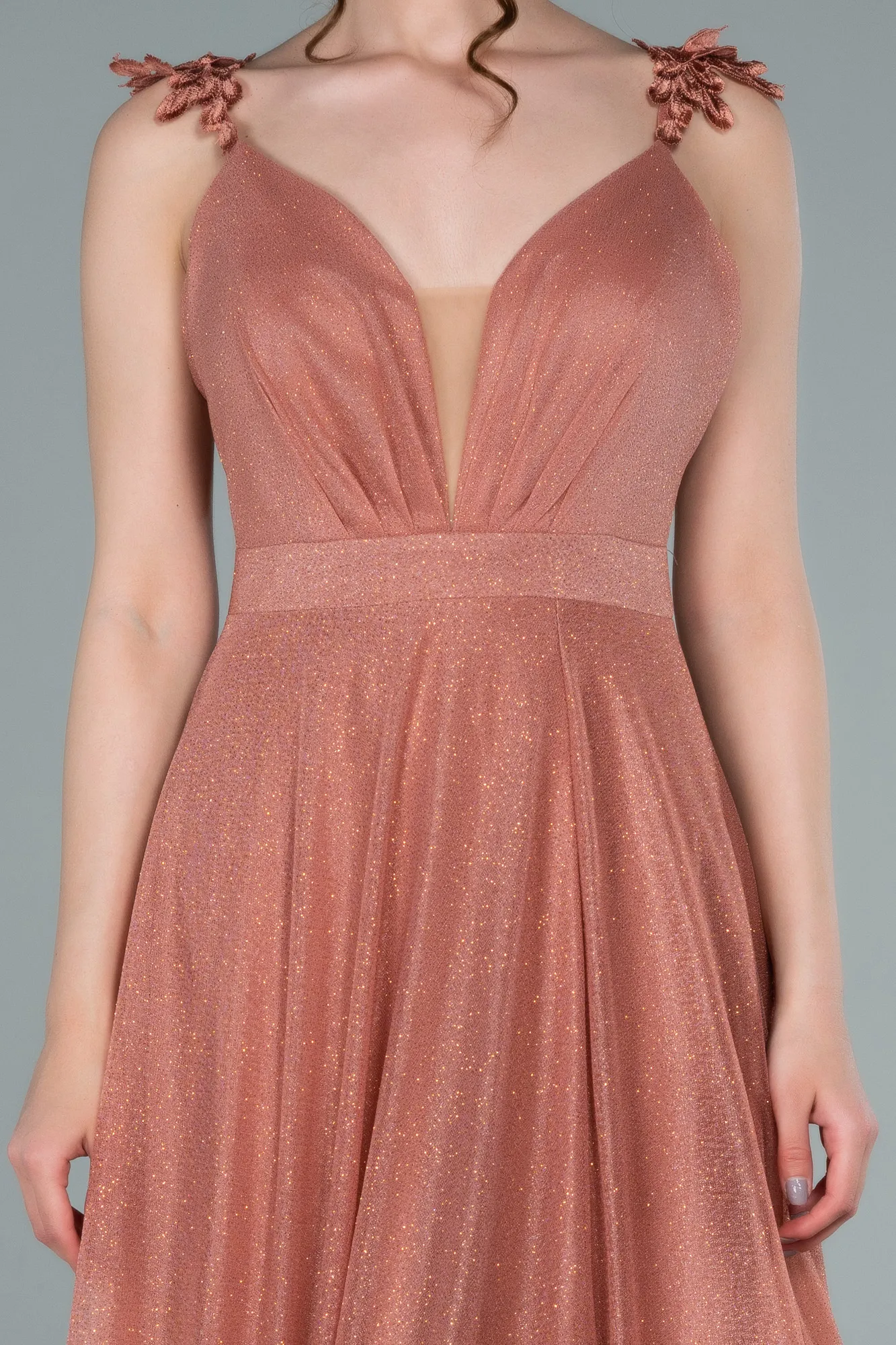 Robe de Soirée Longue Émeraude ABU2307