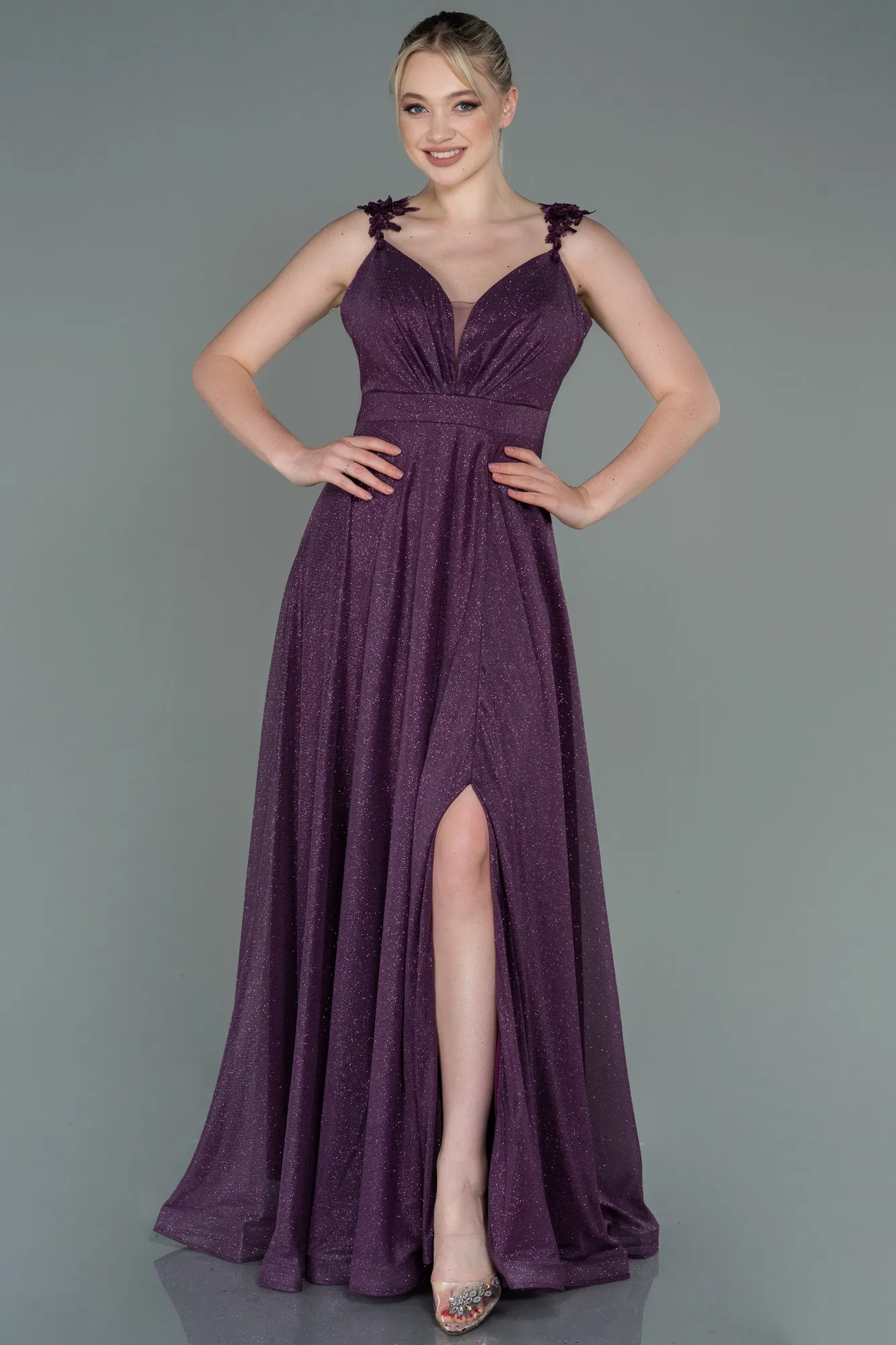 Robe de Soirée Longue Émeraude ABU2307