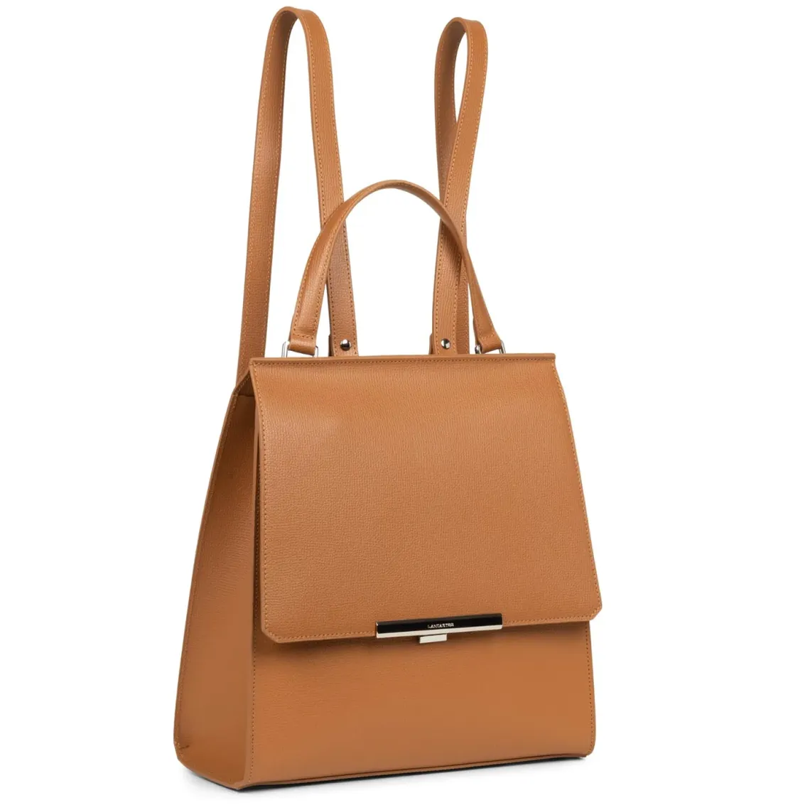 Sac à dos Sierra en cuir camel | 3 Suisses