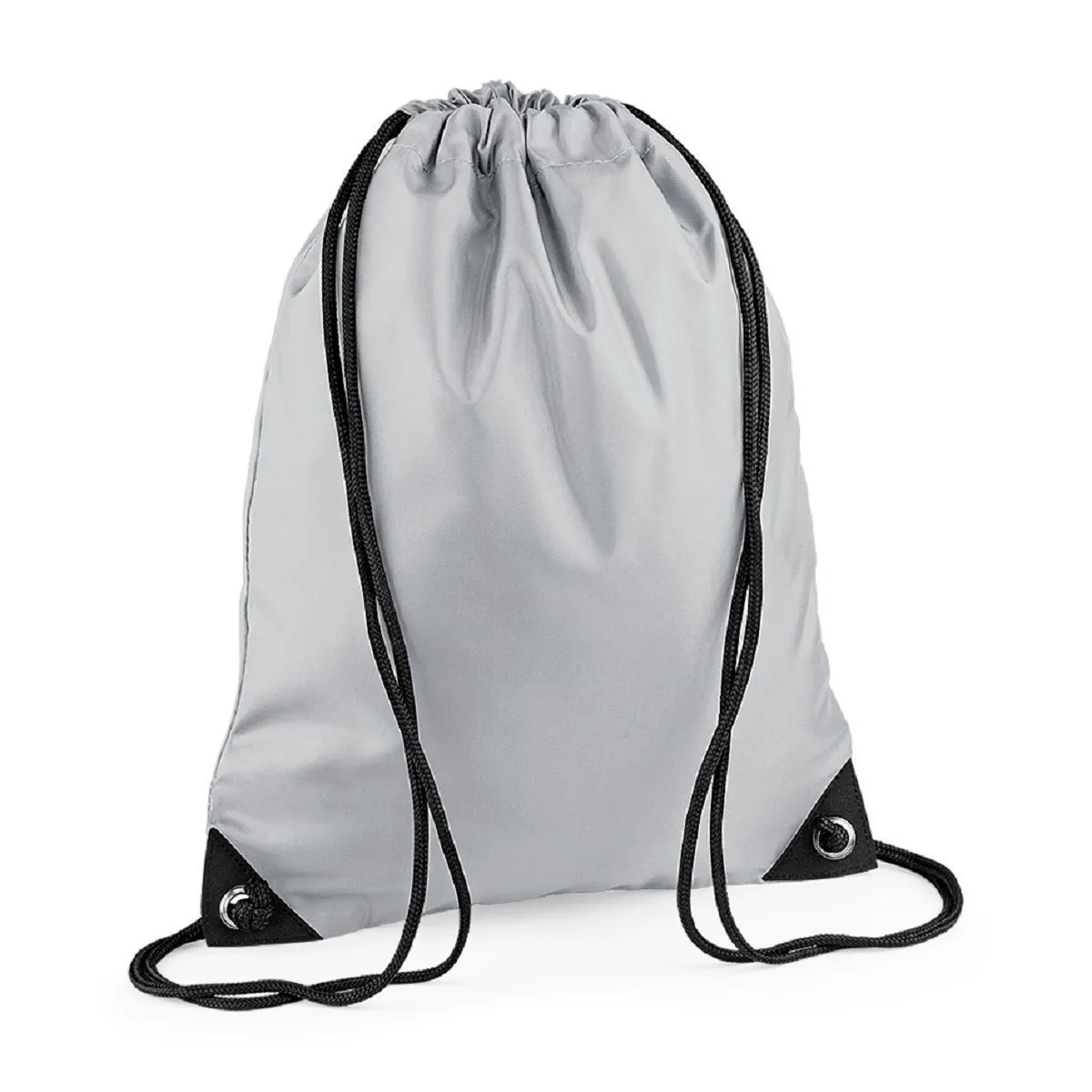 Sac à dos en toile à bretelles - BG10 - gris clair 