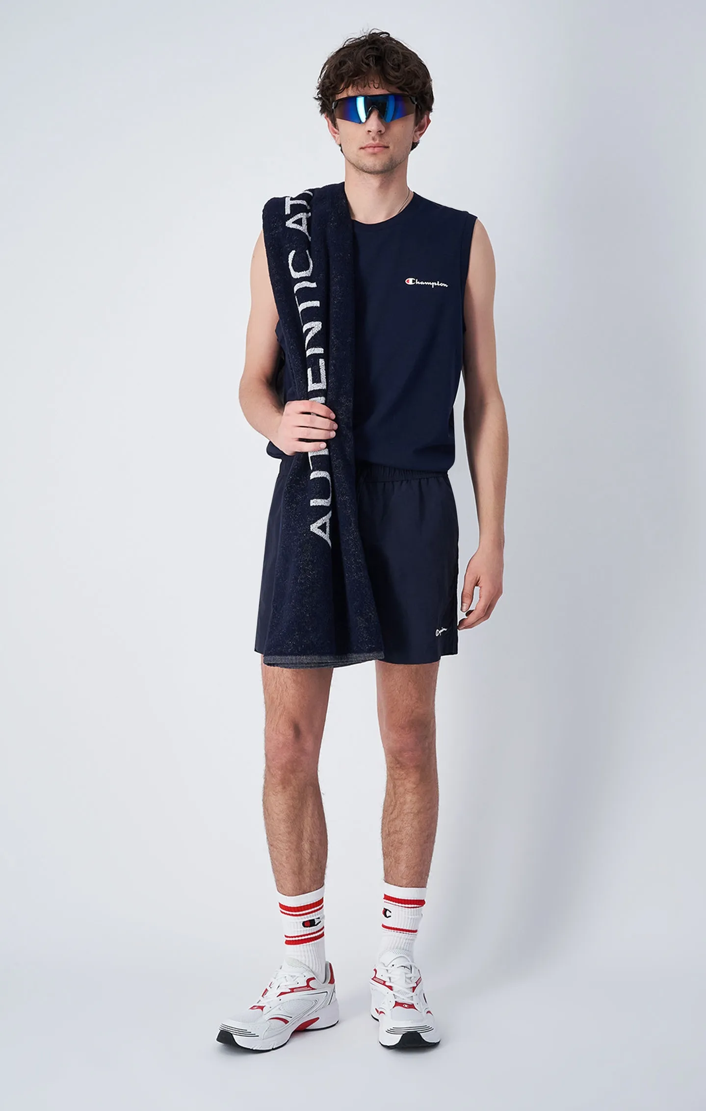 Short de plage avec petit logo | Champion France