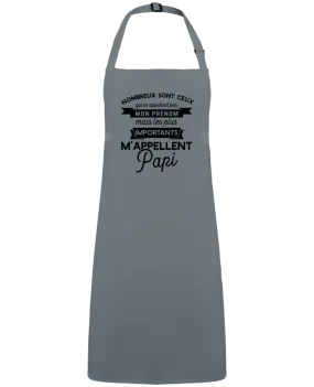 Tablier on m'appelle papi humour par  Original t-shirt