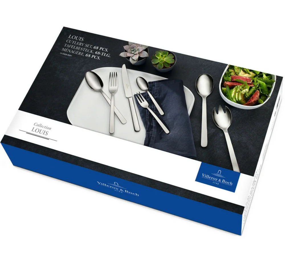 Villeroy-boch ménagère 68 pièces inox - 12-6408-9081